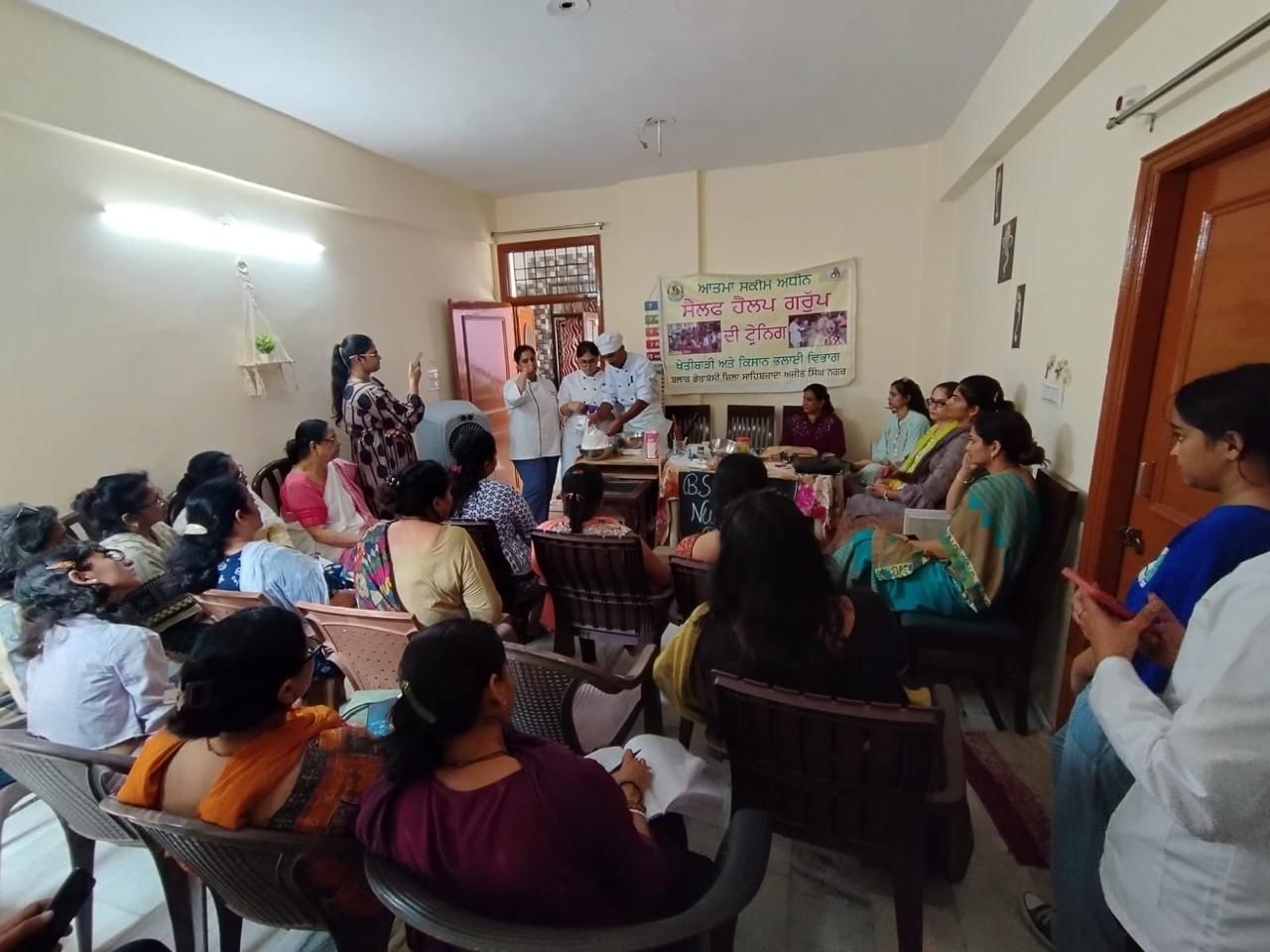 Under the Atma scheme, the bakery was trained to increase the working efficiency of the Self Help Group